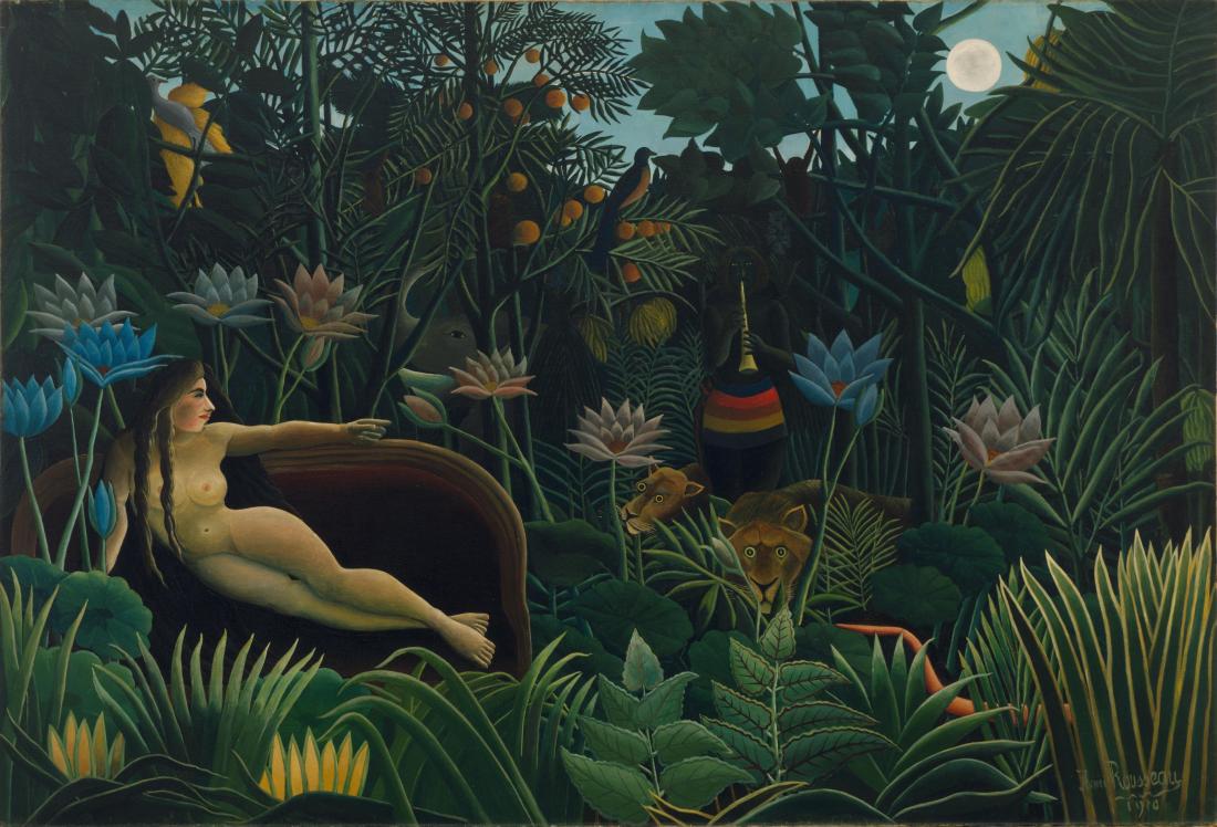 Henri Rousseau, The Dream, 1910, MoMA